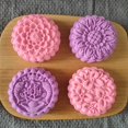 thumbnail image 2 of Techinal Plastic Mooncake Mold 125g Flower Stamp Cookie Cutter Mould DIY Baking Accessory, 2 of 12