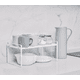 thumbnail image 5 of Organizador De Estante De Cocina Para Gabinete, Encimera M BLANCO, 5 of 5
