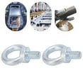 thumbnail image 4 of Lifting Ring , Non Slip Uniform Force 2PCS Galvanized Q235 Steel Eye Screw   For Marine For Machinery Devices M18, 4 of 8