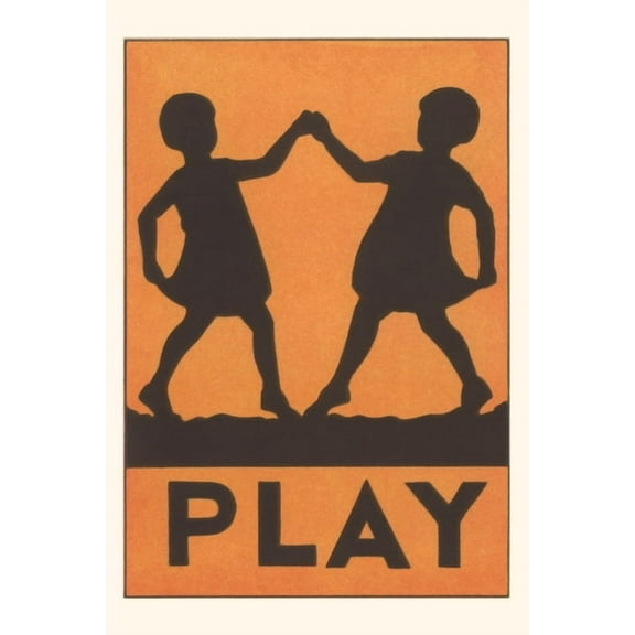 Pocket Sized - Found Image Press Journals: Vintage Journal Play Poster (Paperback)