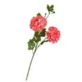 thumbnail image 2 of ToyKingdee Artificial Flowers Spring Summer White Zinnia Silk Flowers with Long Stems Zinnia Elegans Artificial Flowers for Arrangements Table Centerpieces Wedding Party Home Decor, 2 of 6