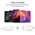 thumbnail image 2 of Câble de Charge Super Rapide 5a Synchronisation de Données Câble de Chargeur Type-c Compatible pour Huawei Type-c Bouche Ronde avec Boîte 0.25m, 2 of 5