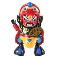 thumbnail image 3 of Juguetes de arte popular chino, Cara de la ópera de Sichuan, Juguetes chinos de la ópera china, Estatua de juguete robot que cambia la, 3 of 8