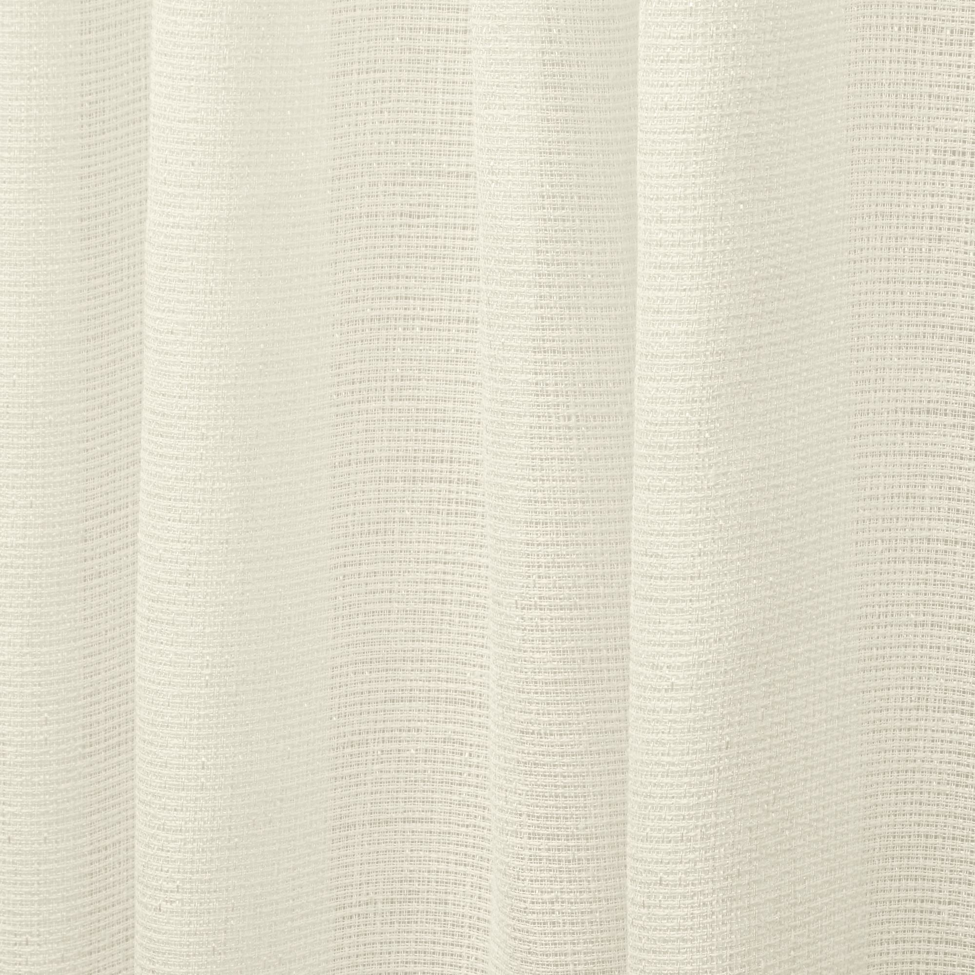 Exclusive Home Curtains Miami Semi-Sheer Textured Indoor/Outdoor Grommet Top Curtain Panel Pair, 54x96, Ivory