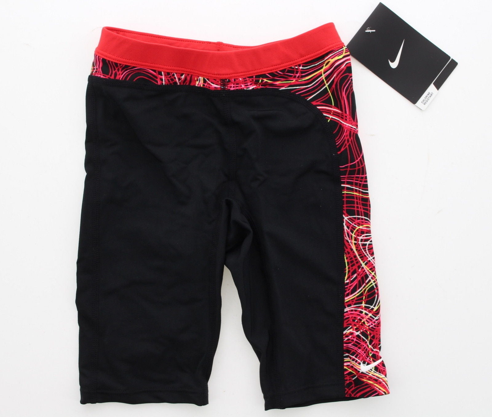 Nike Boys Youth String Theory Jammer Athletic Swim Shorts Swimwear