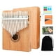 thumbnail image 1 of Piano de pulgar profesional Kalimba, chapa de madera maciza, teclado de 17/21 teclas, instrumento Musical, regalo de Navidad, 1 of 5