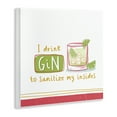 thumbnail image 4 of Stupell Industries Funny Gin Phrase Food & Beverage Painting Unframed Art Print Wall Art, 12 x 12, 4 of 8