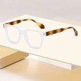 thumbnail image 3 of Fashionable Square Glasses For And Classic Square Blue Light Glasses Transparent, 3 of 4