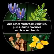LEGO Botanicals Woodland Mushrooms - Building Set for Adults, Ages 18+ Mushroom Decor for Home - Gifts for Women & Men - Craft Activity - 11505