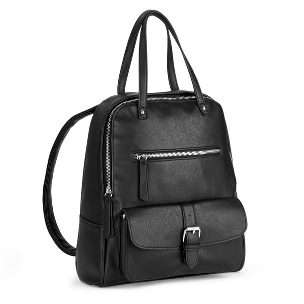 No Boundaries Black Handbag Backpack - Walmart.com