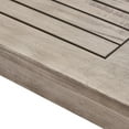 thumbnail image 6 of GDF Studio Savannah Outdoor Acacia Wood Coffee Table, Light Gray, 6 of 7