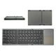 thumbnail image 1 of Mini teclado plegable inalámbrico portátil universal con panel táctil para Android/IOS/tableta., 1 of 8