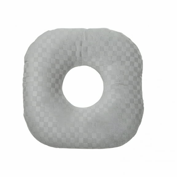 LAMIRO Ear Piercing Pillow for Side Sleepers with An Ear Hole for Cnh and Ear Pain Ear Inflammation Pressure Sores, Cotton O-Shaped Side Sleeping Pillow, Ear Guard Pillow