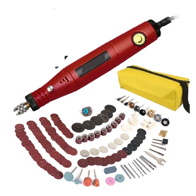 Variable Speed Engraving Pen Mini Electric Drill Grinder Rotary Power Tools Mini Drill Kit Set 18V ,Easy to Use