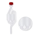 thumbnail image 3 of Advancent Válvula de escape unidireccional para elaboración de vino con tapa, válvulas de esclusa de aire transparentes, artesanía sellada Kits de equipo de elaboración de vino 1 PC Advancent HA3136-00B, 3 of 6