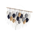 thumbnail image 4 of Esquirla Large Macrame Wall Hanging Wall Decor Boho Tapestry Background Tassel Macrame Leaf Tassels for Apartment Dorm Nursery Wedding 21 leaves, 4 of 8