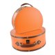 thumbnail image 2 of Estuche Organizador de Cosméticos Strade Fareast Limited 2 Piezas Cuero PU Naranja, 2 of 8