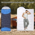 thumbnail image 3 of Sacs de Couchage pour Adultes pour Temps Chaud Sacs de Couchage Portables 3 Lb Sac de Couchage Léger pour Grandes Filles Garçons avec Sac de Compression pour Camping et Randonnée par Temps Chaud, 3 of 3