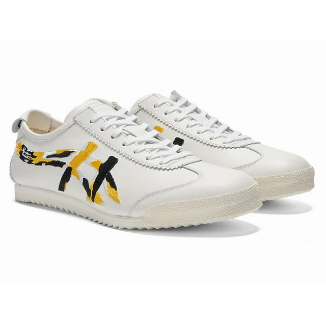 Onitsuka Tiger MEXICO 66 DELUXE NIPPON MADE 1181A578 101 WHITE VIBRANT YELLOW