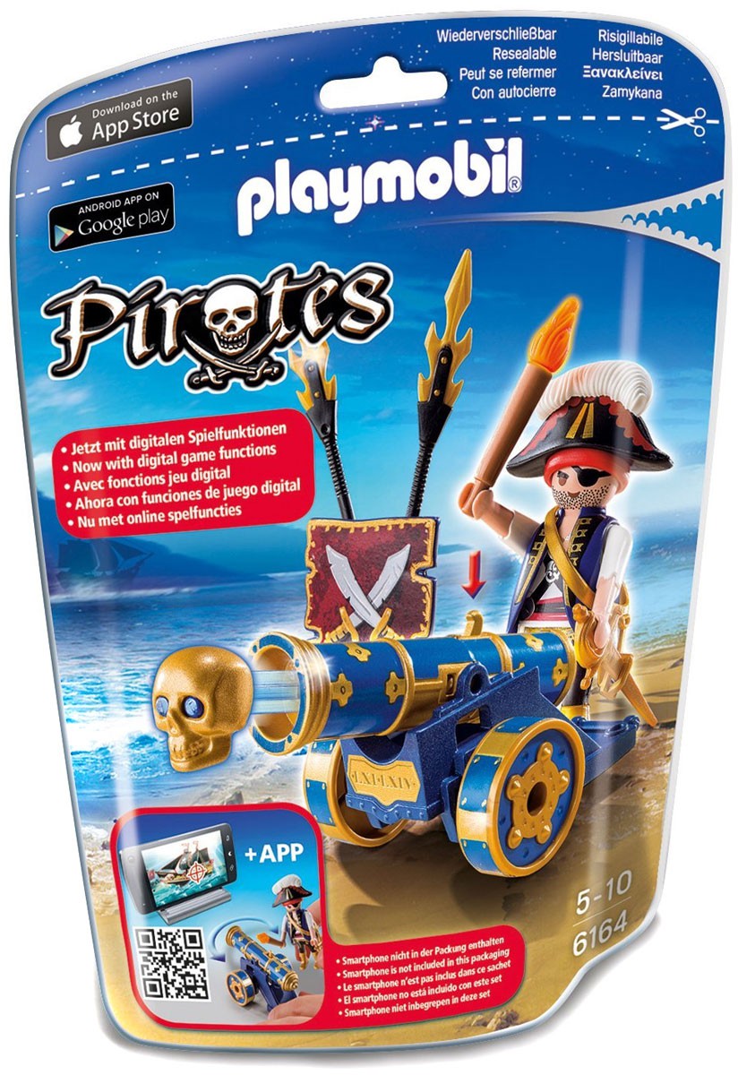 playmobil pirate cannon