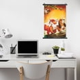 thumbnail image 6 of Hanging Poster Prints Canvas PVC Scroll Shaft Wall Art Painting Wall Banner Artwork Decor for Home Living Room Bedroom 20"X30", 6 of 7