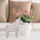 thumbnail image 5 of Estatua de caballo BLESIY escultura Decoración artesanía para dormitorio sala interior pequeño blanco, 5 of 8