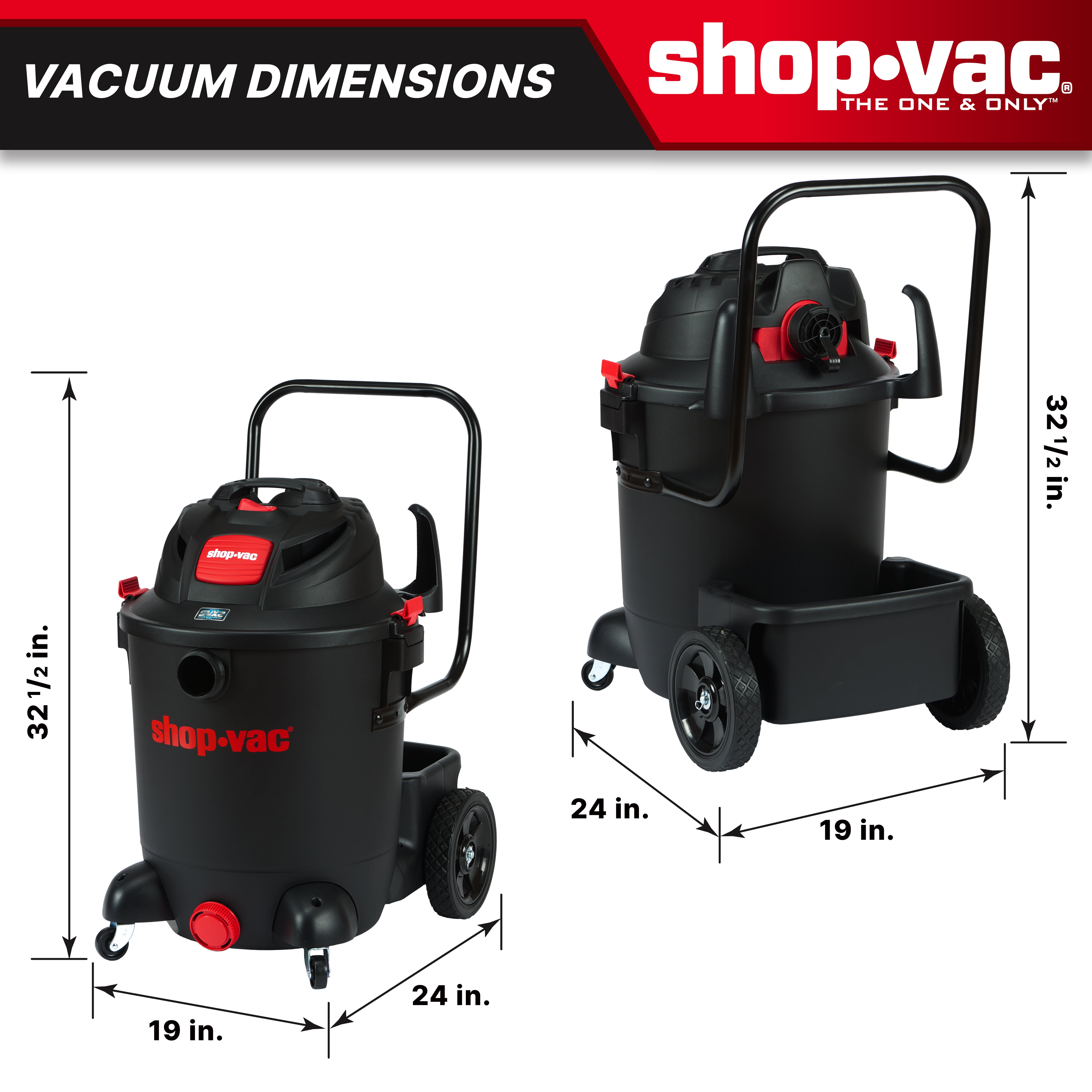 Shop-Vac 14 Gallon 6.5 Peak HP Wet Dry Utility Vacuum with SVX2 Motor Technology