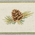thumbnail image 6 of Linum Home Textiles 3-Pieces Nature Turkish Cotton Embellished Towel Set, 27" x 54", Gray, 6 of 9