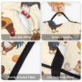 thumbnail image 6 of Rooster and Egg Cream Pattern Teens Toddler Nap Mat with Pillow, Sleeping Mat Bag for Preschool Daycare 60"x20", 6 of 6