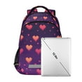 thumbnail image 7 of FORMRS Unisex Backpack Elementary School Travel Bookbag with Reflective Stripes, Love in The Clouds, 7 of 7