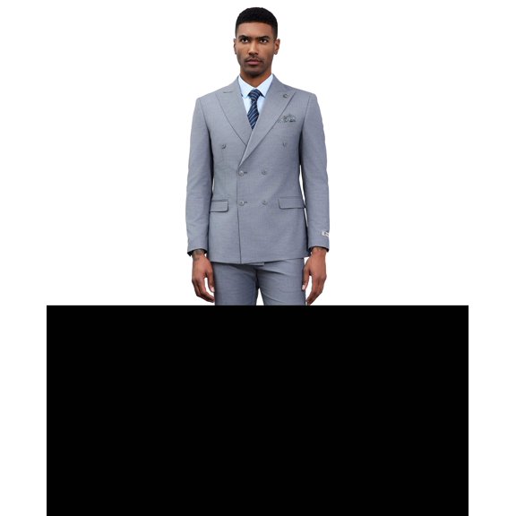 Mens-suit Double Breasted by Stacy Adams