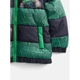 thumbnail image 3 of Monster Jam Toddler Boys Heavyweight Puffer Jacket, Sizes 2T-5T, 3 of 3
