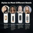 thumbnail image 2 of 5 In 1 Hair Styler Airwrap Air Styler With Hot Air Brush Hair Dryer, Straighteners Wrapper (white Gold), 2 of 4