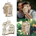 thumbnail image 4 of MOUDUO Home Ornament Valentine's Day Ornament Single Sided Wooden Holiday Ornament Home Decor, 4 of 4