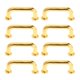 thumbnail image 2 of 1/12 Pulls Dollhouse Toy Model Drawer Handle Cabinet Door Pull Handles Door Handle for Furniture Cabinet 8Pcs Hugo Mini tiradores, 2 of 10