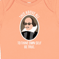 thumbnail image 4 of Inktastic To Thine Own Self Be True Shakespeare Boys or Girls Baby Bodysuit, 4 of 5