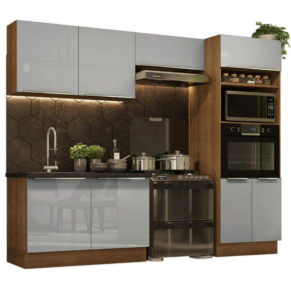 Cocina Integral Completa Modular Madesa Lux 270cm MG 01
