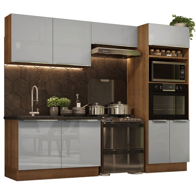 Cocina Integral Completa Modular Madesa Lux 270cm MG 01
