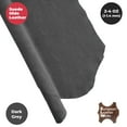 thumbnail image 2 of ELW Premium Suede Cowhide 2-4 oz 1-1.6mm - Soft Full Grain Pre-Cut Side Leather - 14-16 SQ FT,Dark Grey - USA Made Silky Buffed Suede Fabric Leather for Car Upholstery, Crafts, Garments, Furniture, 2 of 9