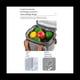 thumbnail image 1 of Bolsa de Almuerzo Cruzada, Bolso de Doble Capa con Capacidad, Bolsa de Almuerzo con Aislamiento TéRmico, PortáTil, Picnic Al Aire Libre, Gris, 1 of 10