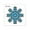 D, variant on 2025 Cross-border New Children's Christmas Luminous Tattoo Sticker Face Sticker Snowflake Waterproof Luminous Tattoo Sticker