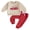 Khaki, variant on Gupgi Infant Toddler Boy Valentines Day Outfit Baby Long Sleeve Heart Tops with Red Pants 2Pcs Clothes Set