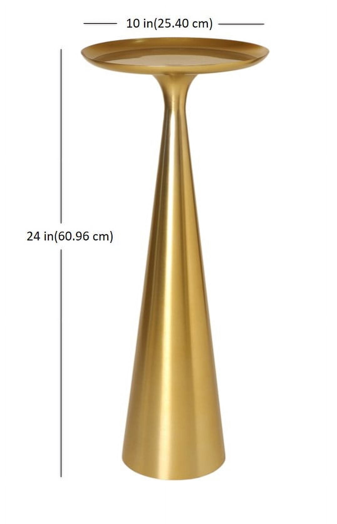 Better Homes & Gardens Truitt Drink Table, Gold