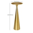 thumbnail image 5 of Better Homes & Gardens Truitt Drink Table, Gold, 5 of 7