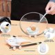 thumbnail image 5 of 26-27 Ceramic Cat Spoon Rest, Adorable Design Multifunctional Utensil Holder, Kitchen Counter Decorative Cat-Shaped Spoon Rest for Coffee Spoon And Ot, 5 of 5