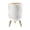 Color 3, variant on Small Trash Can with Lid Moon Starry Night Sky Turquoise Nebula Cosmic Space 1.8 Gallon Dog Proof Trash Can Round Garbage Can Waste Bin Wastebasket for Bathroom Bedroom Living Room