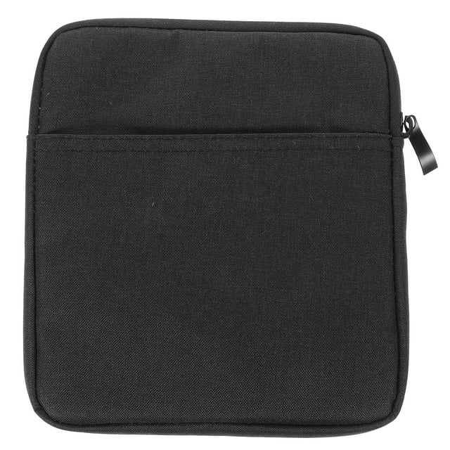 Ebooks Reader Cover in Black Canvas and Lint Material for Book Use with Great Protection Effect 7 inches