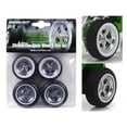 thumbnail image 2 of 5 Spoke Wheels and Tires Set of 4 from 1932 Ford Custom Hot Rod 1/18 by Greenlight, 2 of 2