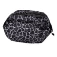thumbnail image 3 of Stylish Reusable Shopping Bag Oxford Cloth Portable Foldable High Capacity Shoulder Bag Waterproof ToteBlack Leopard Print, 3 of 8