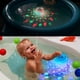 thumbnail image 1 of Paquete de 2 luces flotantes para piscina, patrón de peces, luces para piscina con cambio de color, luces solares impermeables para piscina que flotan, luces LED para exteriores, 1 of 4